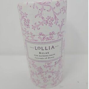 New Sealed Margot Elena Lollia Lavender & Honey Relax Bath Salts No8 212g Orchid